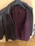 Яке естествена кожа дамско цвят бордо, снимка 2