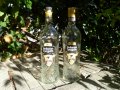Стъклени бутилки за ракия, снимка 1 - Буркани, бутилки и капачки - 36963285