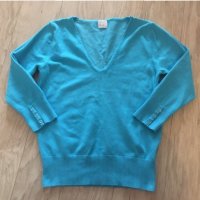 Синя блуза р. XS/S, снимка 1 - Блузи с дълъг ръкав и пуловери - 34807207