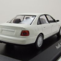 Audi A4 1995 - мащаб 1:43 на Maxichamps моделът е нов в PVC дисплей-кейс, снимка 2 - Колекции - 43377535