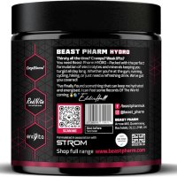 Beast Pharm Хидратираща хранителна добавка с червена боровинка 360g/60 порции , снимка 5 - Хранителни добавки - 43582034