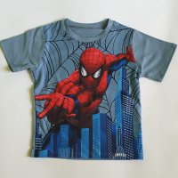 Тениска Спайдърмен 3 - 104 см, снимка 1 - Детски тениски и потници - 28580199