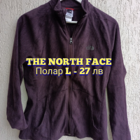 The North Face полар L - 27 лв, снимка 1 - Блузи с дълъг ръкав и пуловери - 44880470