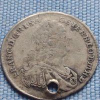 Сребърна монета 7 кройцера 1761г. Франц първи Кремниц Свещена Римска Империя 13645, снимка 1 - Нумизматика и бонистика - 42967855