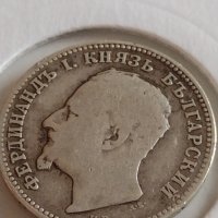 Сребърна монета 1 лев 1891г. Княжество България Княз Фердинанд първи 42085, снимка 13 - Нумизматика и бонистика - 43799609