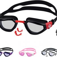 Нови Унисекс очила за плуване с UV защита, против мъгла и без течове, снимка 1 - Водни спортове - 35083475