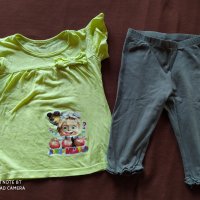 Лот блузка с Маша и мечока и късо клинче, снимка 2 - Детски комплекти - 28946561
