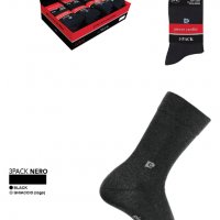 Pierre Cardin 39-42,43-46 черни,сини,сиви памучни мъжки чорапи над глезени памучен чорап Пиер Карден, снимка 3 - Мъжки чорапи - 27459222