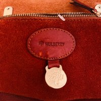 Mulberry кафява чантичка естествена кожа, снимка 6 - Чанти - 43170020