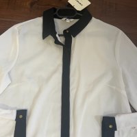 Нови бели ризи размер S/M, снимка 4 - Ризи - 43239787