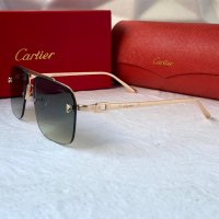 Cartier 2023 висок клас слънчеви очила Мъжки Дамски слънчеви 3 цвята, снимка 10 - Слънчеви и диоптрични очила - 40515443