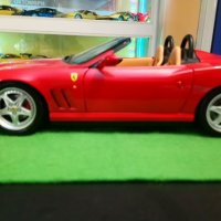 Ferrari 550 Barchetta Pininfarina Hot wheels 1:18 , снимка 2 - Колекции - 26553054