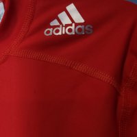 Adidas Techfit Спортна/Блуза Мъжка/S, снимка 2 - Спортни дрехи, екипи - 43180062