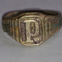 Стар пръстен уникат над стогодишен сачан - 60031, снимка 2 - Други ценни предмети - 28995093