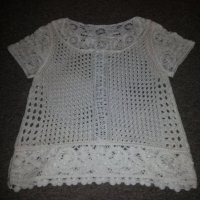 Плетена блузка и ризка, снимка 1 - Ризи - 40352317