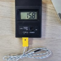 Цифров промишлен термометър със сонда -50 - 1300 'C, снимка 1 - Други инструменти - 44037085