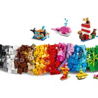 LEGO® Classsic 11018 - Творчески забавления в океана, снимка 4 - Конструктори - 43582299