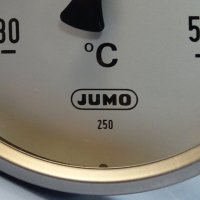 биметален термометър JUMO immersion thermometer ф100mm, -30/+50°C, L-100mm, снимка 3 - Резервни части за машини - 35228784