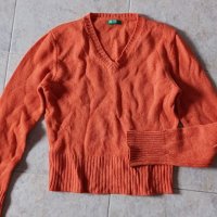 Benetton дамски вълнен пуловер, снимка 1 - Блузи с дълъг ръкав и пуловери - 35279635