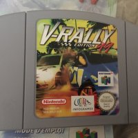 V Rally N64 Nintendo 64 Pal, снимка 4 - Игри за Nintendo - 39726528