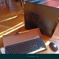 Настолен компютър + клавиатура и мишка, снимка 3 - Работни компютри - 38077778