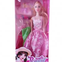 Играчка Кукла с 2 допълнителни рокли и чанта, снимка 3 - Кукли - 39526483