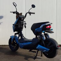 Електрически скутер YC-L в син цвят, снимка 8 - Мотоциклети и мототехника - 43701491