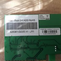 Intel Dual DVI ADD Card LR2912 DMS-59 Low Profile PCI-E, снимка 7 - Видеокарти - 32327489