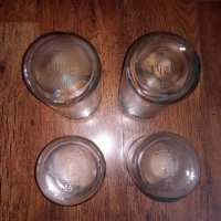 Стари стъклени буркани с капачки , снимка 4 - Други ценни предмети - 43045001