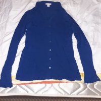 Елегантна синя риза , снимка 4 - Ризи - 28361881