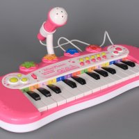 Цветна йоника с микрофон, снимка 3 - Музикални играчки - 43210204