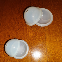 Два молда топка за епоксидна смола , снимка 1 - Декорация за дома - 44843755