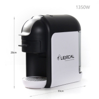 Мултифункционална машина за кафе(5 в 1)   LEXICAL TOP LUX LEM-0611; Гаранция: 2 години. , снимка 4 - Кафемашини - 44875358