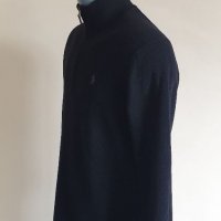 POLO Ralph Lauren Wool Merino Half Zip Mens Size S НОВО! ОРИГИНАЛ! Мъжки Пуловер!, снимка 11 - Пуловери - 39349465