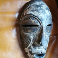 Африканска маска Чокве от Ангола , снимка 3 - Антикварни и старинни предмети - 43112668