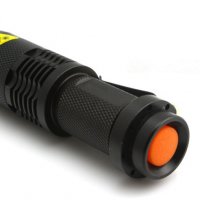Мощно тактическо мини фенерче 2000 лумена  LED регулируемo 3 режима къмпинг , снимка 6 - Къмпинг осветление - 39958830