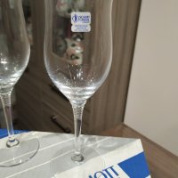 Кристални чаши за вино, нови , снимка 6 - Чаши - 40185590