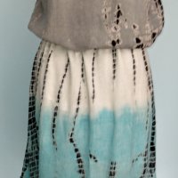 Двупластова индийска памучна рокля / голям размер , снимка 5 - Рокли - 28430458
