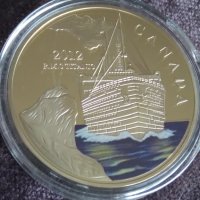 Канада 2012 Тувалу плакет Титаник 100 години, снимка 1 - Нумизматика и бонистика - 33327480