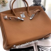 Hermes Birkin 35 Brown , снимка 2 - Чанти - 28185130