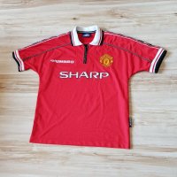 Оригинална тениска Umbro Vipa Tech x F.C. Manchester United / Season 98-00 (Home), снимка 2 - Детски тениски и потници - 40465535