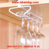 Поставка за чаши със столче - метална - 25 см., снимка 4 - Други стоки за дома - 28576452