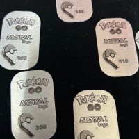 Pokémon metal tag - голяма колекция , снимка 4 - Колекции - 44130107