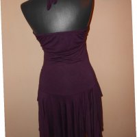 Елегантна рокля в лилаво , снимка 8 - Рокли - 27747913