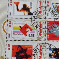 Пощенски марки чиста комплектна серия История на Олимпиадите 2012г. Пощта Малави - 22462, снимка 2 - Филателия - 36663400