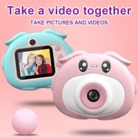 Дигитален детски фотоапарат STELS W320, 64GB SD карта, Игри, Камера, снимка 4 - Фотоапарати - 40181018
