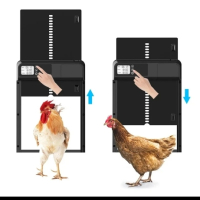  Метална автоматинча врата за кокошки, кокошкарник, курник, гълъби и др. , снимка 4 - За птици - 44878669