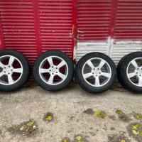 Джанти с гуми 17ки 5х114.3 с гуми Michelin, снимка 1 - Гуми и джанти - 43504669