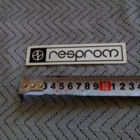 Стара лепенка Респром,Resprom #5, снимка 1 - Други ценни предмети - 27997787
