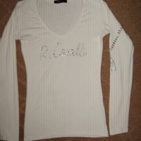 Roberto Cavalli Дамска блуза тениска р-р S, снимка 1 - Тениски - 32975179